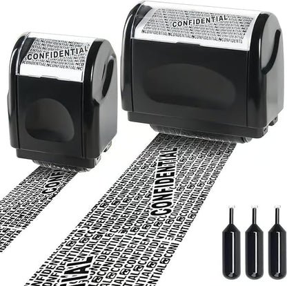 💯🔥Privacy Protection Security Roller Stamp — Address & Billing Info Blocker, Home & Office Mailing Essentials