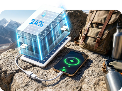 2W 5VPortable Solar Panel Charger InfinitePowerFearless Adventures