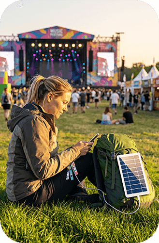 2W 5VPortable Solar Panel Charger InfinitePowerFearless Adventures