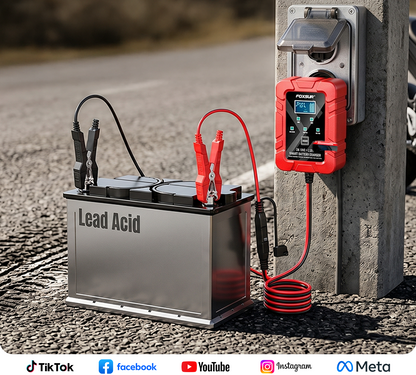 Smart Trickle Battery Charger and Maintainer(1.5A 6/12V)