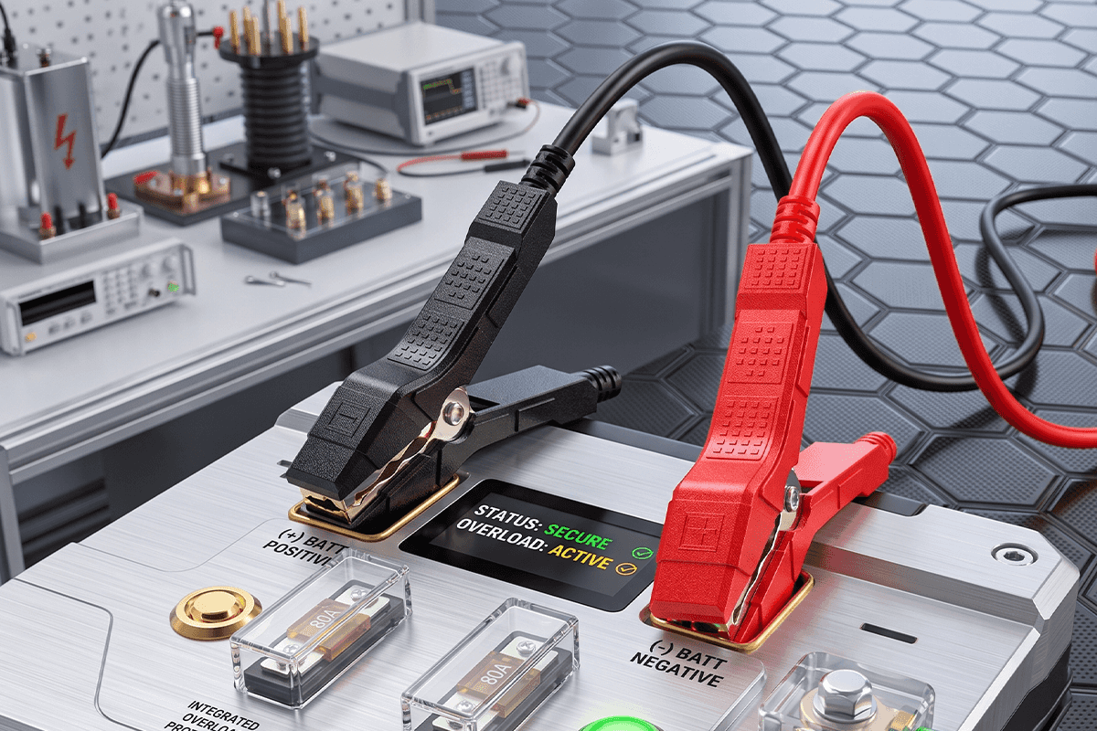 Smart Trickle Battery Charger and Maintainer(1.5A 6/12V)
