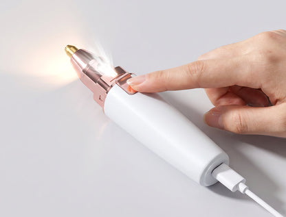 2026 HOT SALE 🥳 50K+ SOLD! 2-in-1 Facial Hair Remover & Eyebrow Trimmer
