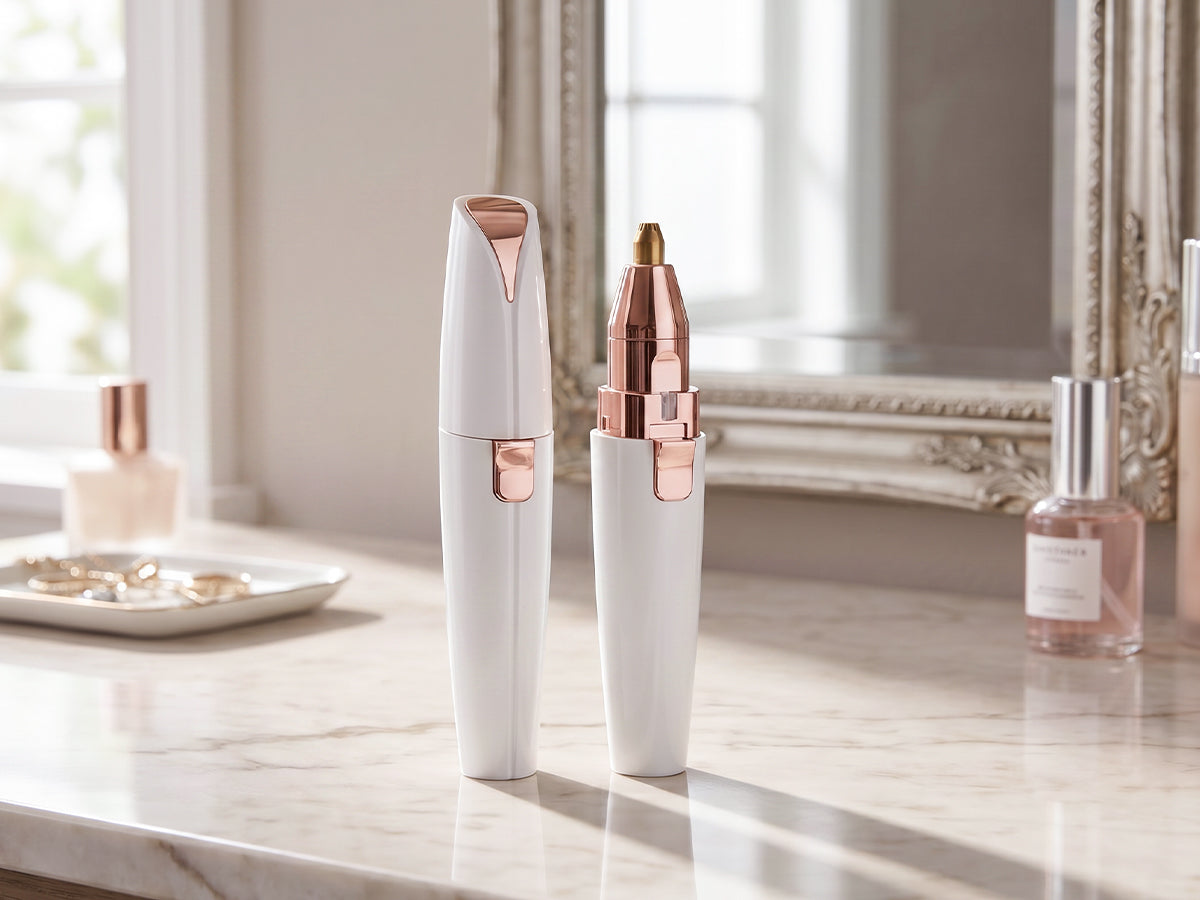 2026 HOT SALE 🥳 50K+ SOLD! 2-in-1 Facial Hair Remover & Eyebrow Trimmer