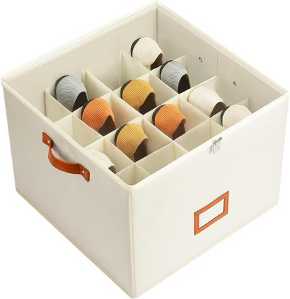 🥳2026 HOT SALE🥳💞50K+ SOLD!💥👟🧺 50% OFF! Foldable Shoe Storage Box – Holds 8-16 pairs