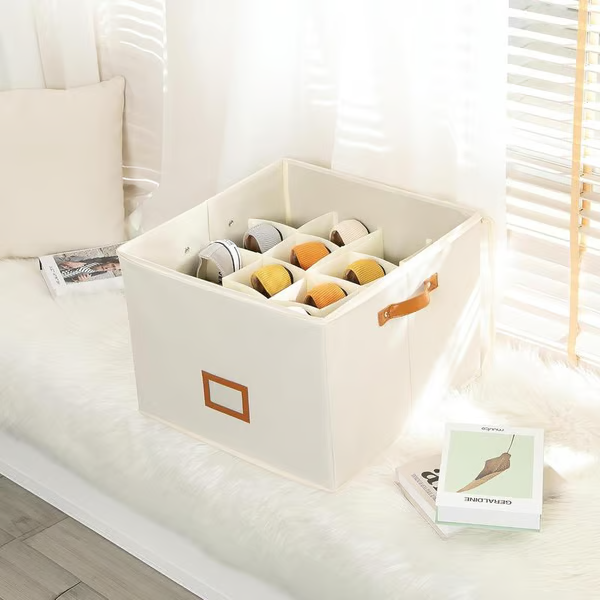 🥳2026 HOT SALE🥳💞50K+ SOLD!💥👟🧺 50% OFF! Foldable Shoe Storage Box – Holds 8-16 pairs