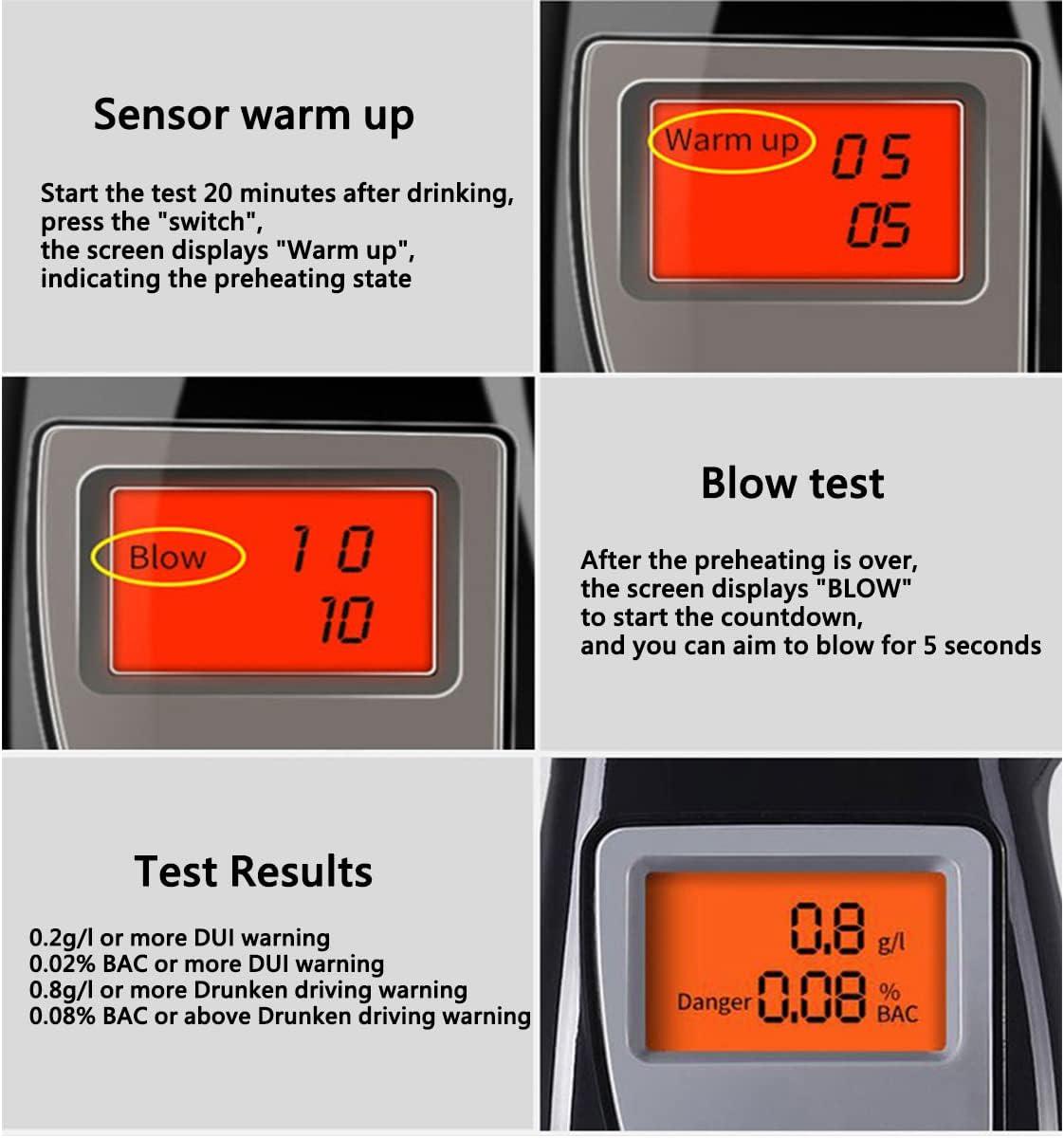 Digital Alcohol Breath Tester