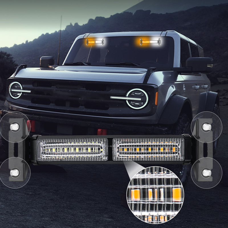 ⏰Limited-time offer⏰ High-Visibility LED Strobe Light Bar🚨