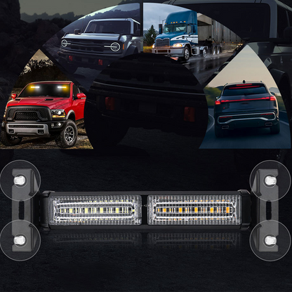 ⏰Limited-time offer⏰ High-Visibility LED Strobe Light Bar🚨