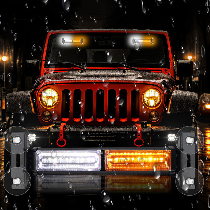 ⏰Limited-time offer⏰ High-Visibility LED Strobe Light Bar🚨