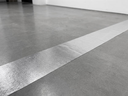 Heavy-Duty Aluminum Foil Tape: Instant Waterproof Seal, Butyl Adhesive, Weatherproof