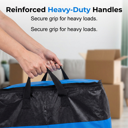 🧳 Collapsible Storage and Moving Bag – Heavy-duty handles