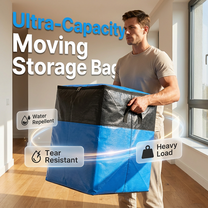 🧳 Collapsible Storage and Moving Bag – Heavy-duty handles