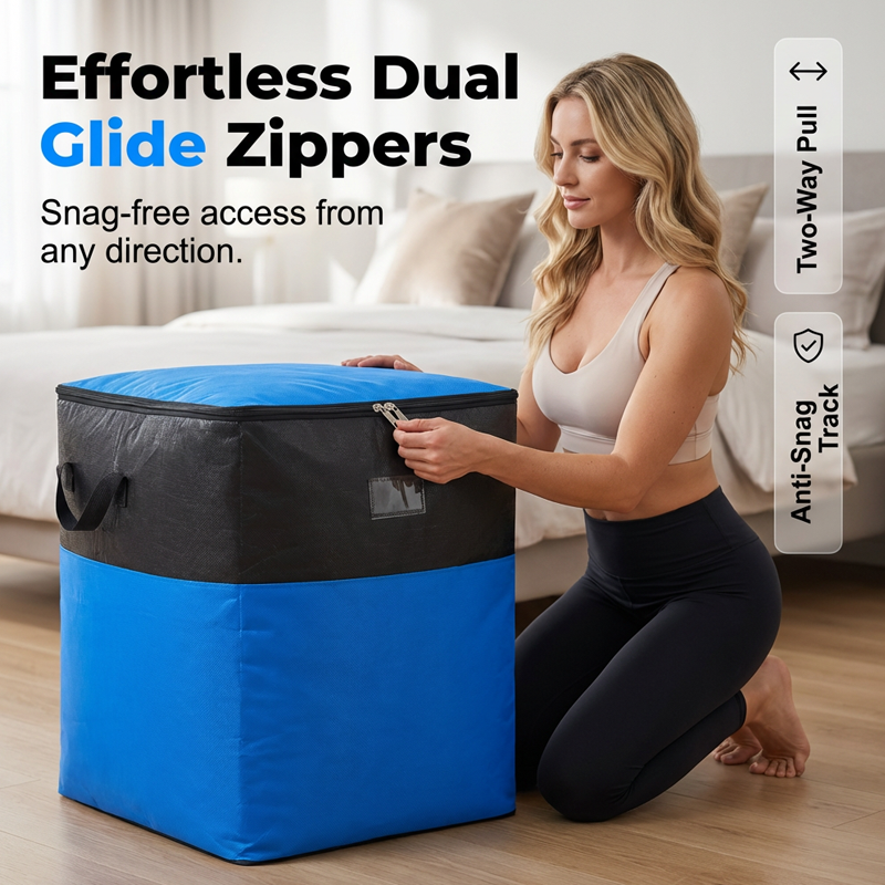 🧳 Collapsible Storage and Moving Bag – Heavy-duty handles