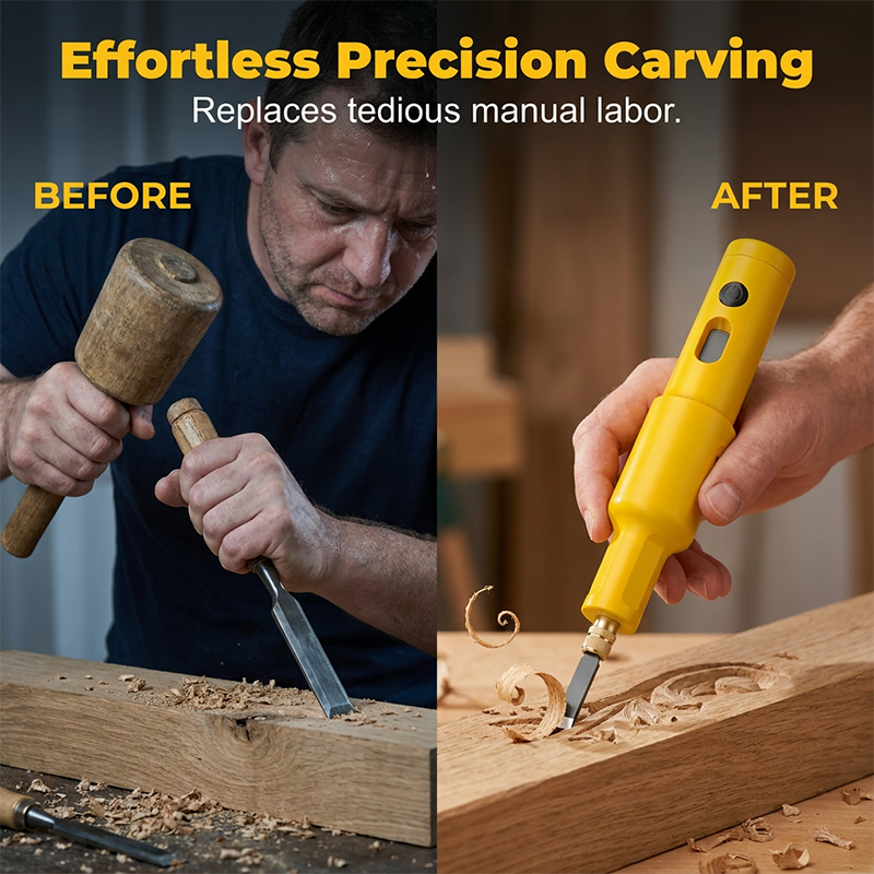 🔧✨ All-in-One Electric Carving Tool Set 50% OFF! Precise, powerful, versatile