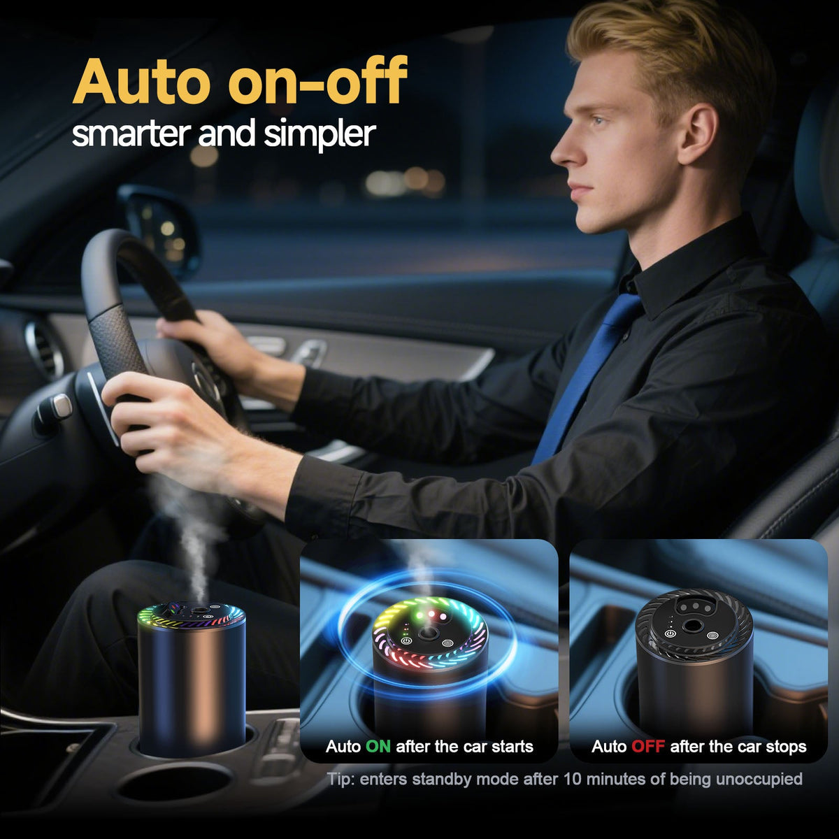 Car Humidifier + Air Freshener