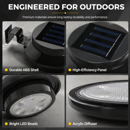 Buy 1 Get 1 Free☀️ Solar LED Gutter Wall Light | Outdoor Accent