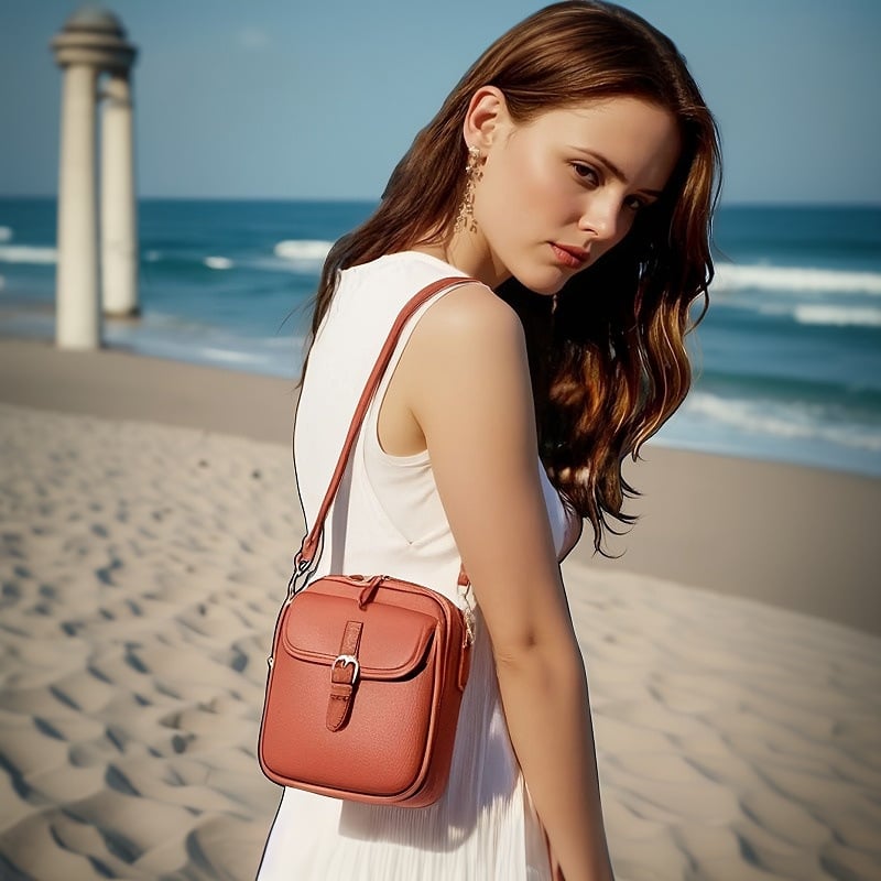 🎁Last Day Promotion!❤️Crossbody Leather Bag👜
