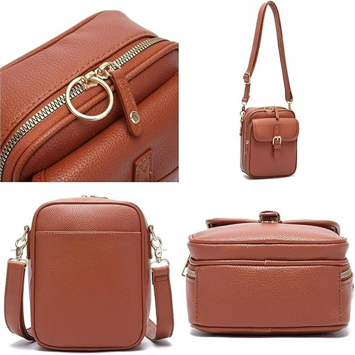 🎁Last Day Promotion!❤️Crossbody Leather Bag👜
