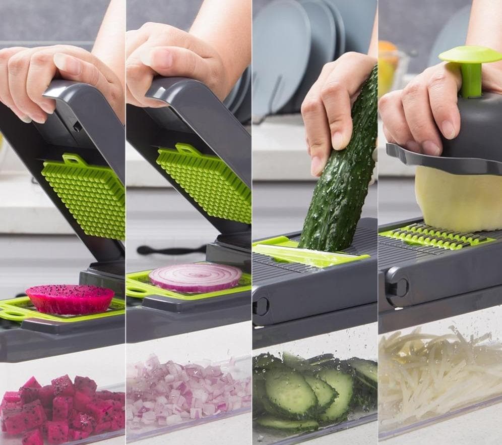 🥔Multifunctional vegetable cutter | 16-piece set🥗 (🔥50% discount)🍏