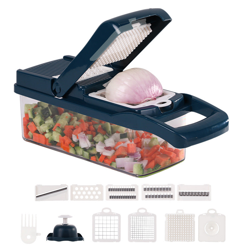 🥔Multifunctional vegetable cutter | 16-piece set🥗 (🔥50% discount)🍏