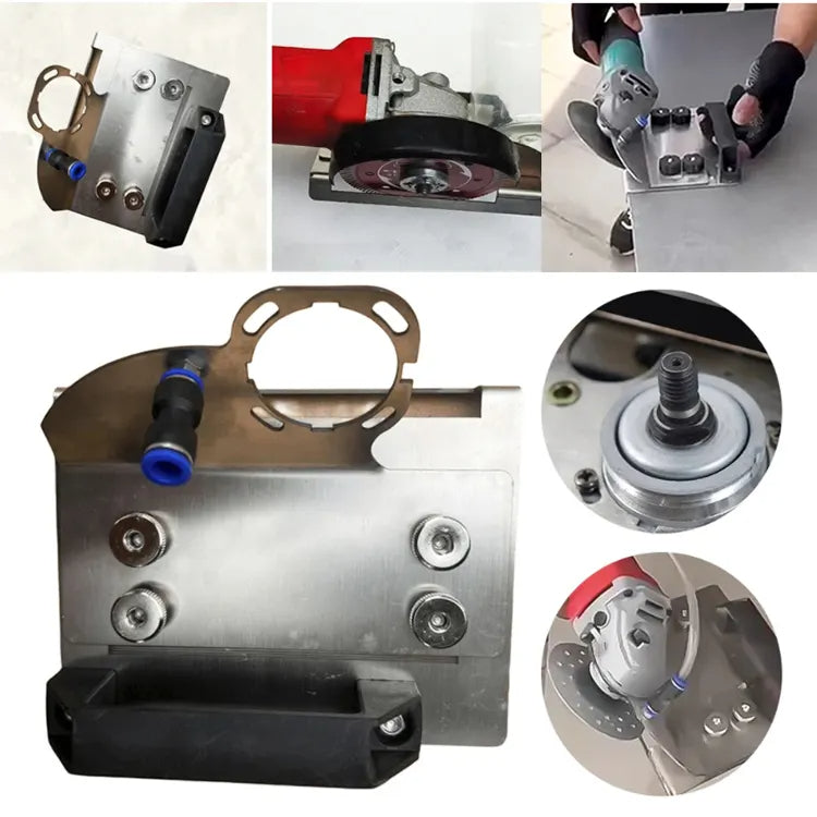 Angle Grinder Stand for Tile 45° Chamfer Cutting
