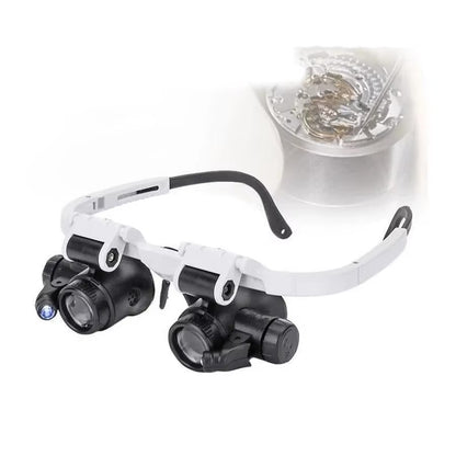 LED Glasses Magnifier 8x 15x 23x