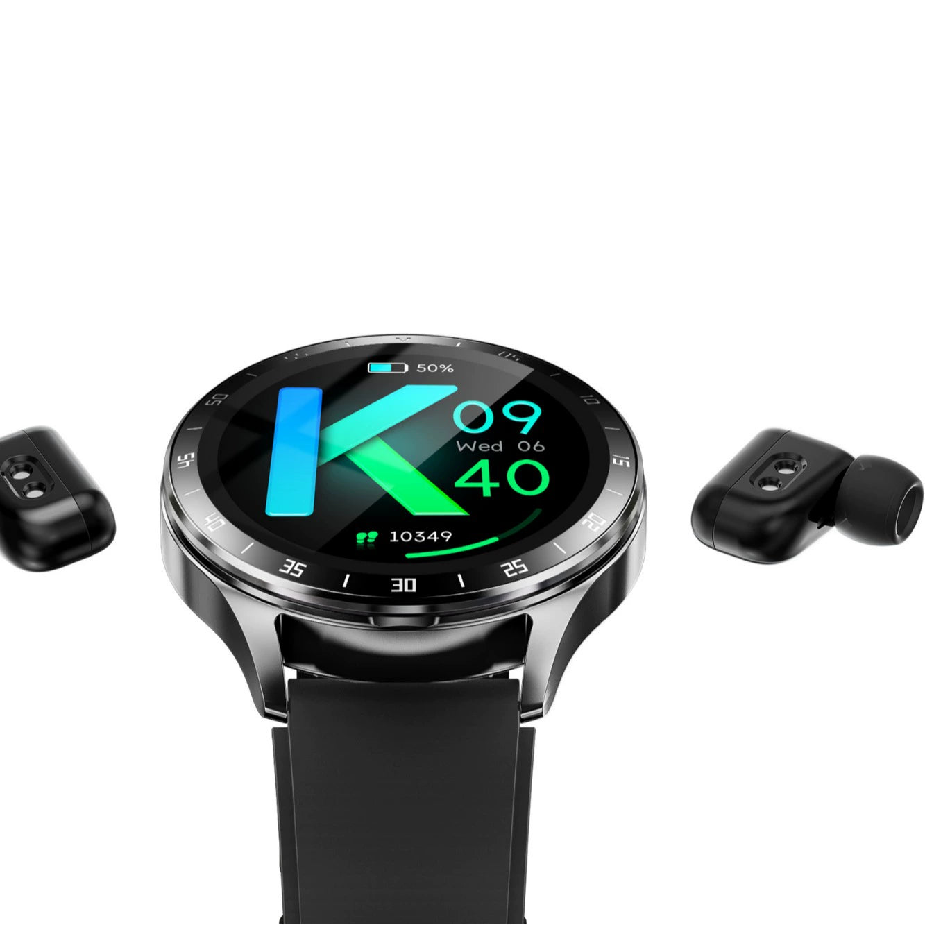 Smart Watch TWS Earphones 2-in-1