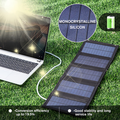 Portable Solar Folding Charger Bag