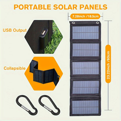 Portable Solar Folding Charger Bag
