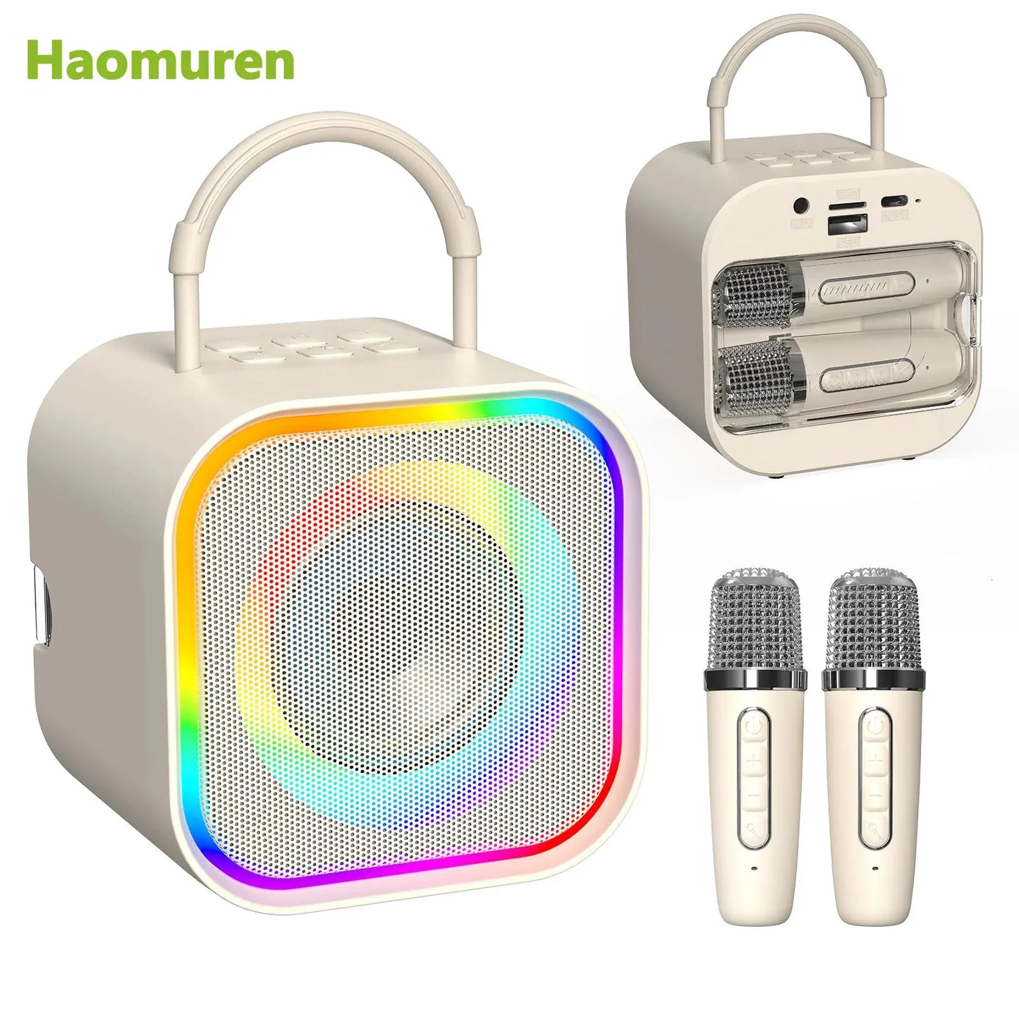 Mini Karaoke Machine for Kids and Adults Portable