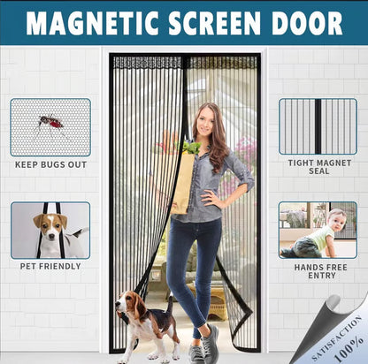 🔥Magnetic Screen Door 2pcs
