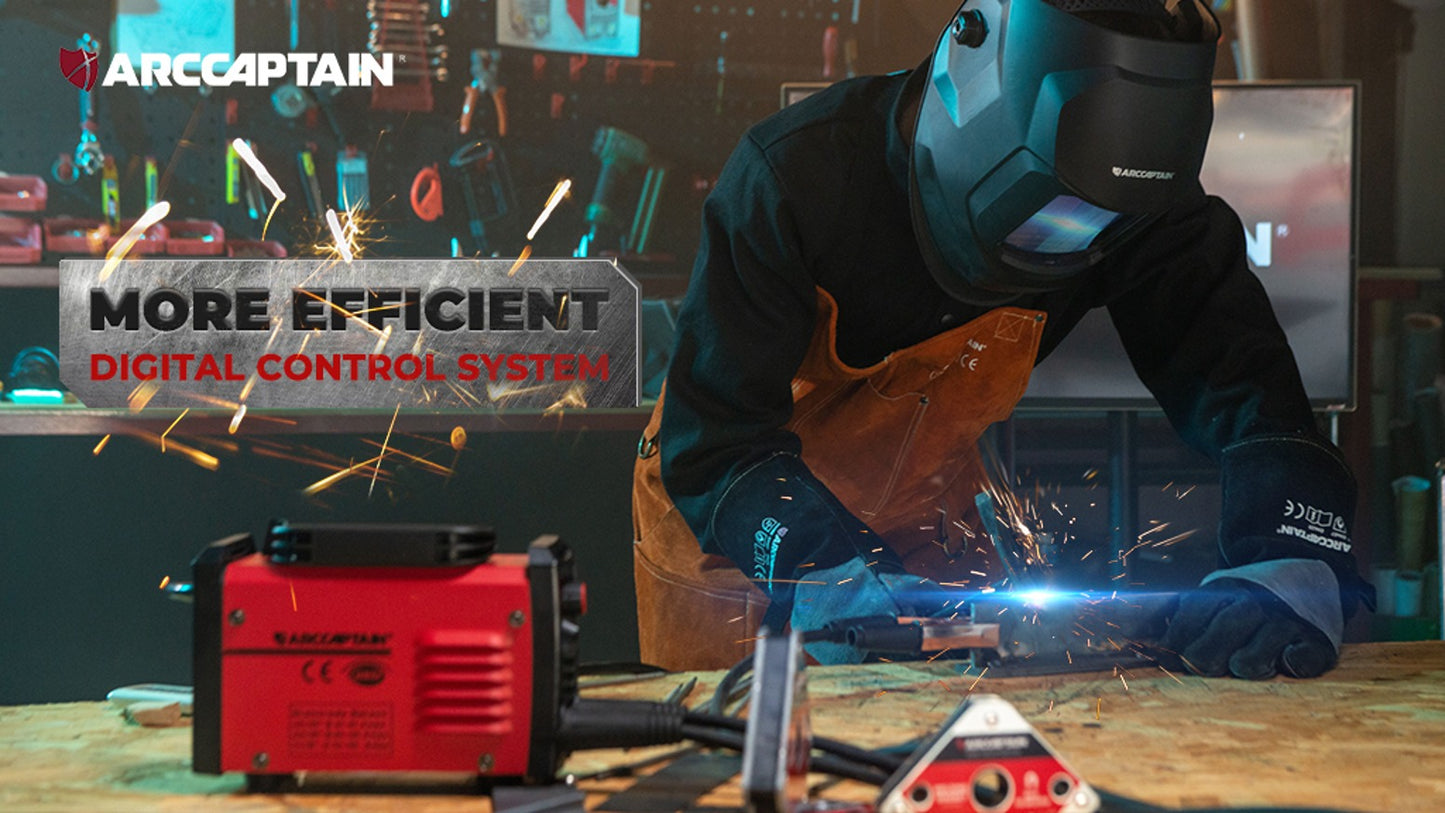 Mini MMA Welder with More Efficient Digital Control System