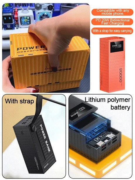 Super Fast Charging High Capacity Power Bank