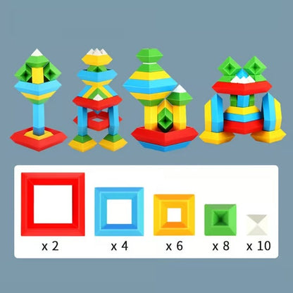 Pyramids Stacking Blocks