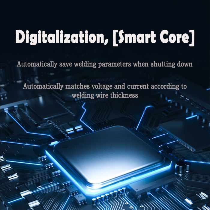 Fully Automatic Cual Voltage Dual-purpose Industrial Grade Solid Copper Welding Machine