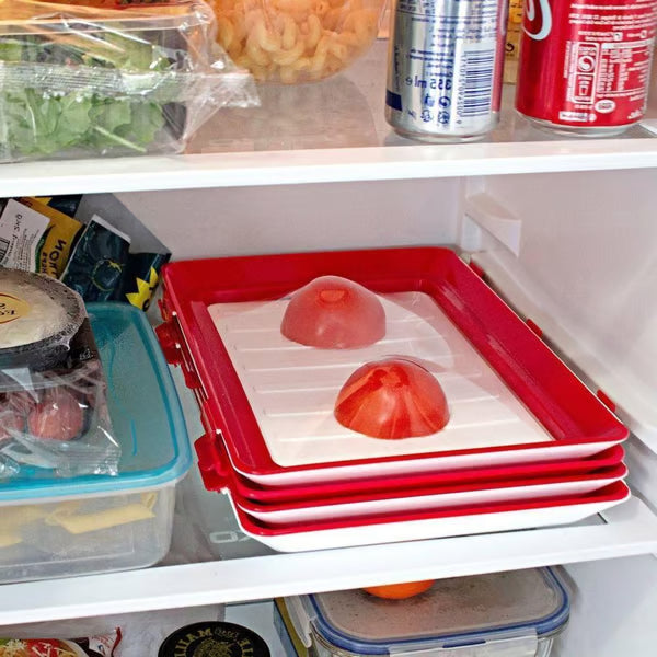 🔥Reusable Food Preserving Tray-Environmentally Friendly Design🥰