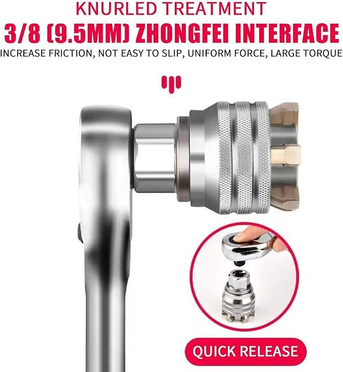 Multi-function Universal Socket Wrench Tool - Universal Maintenance Tool