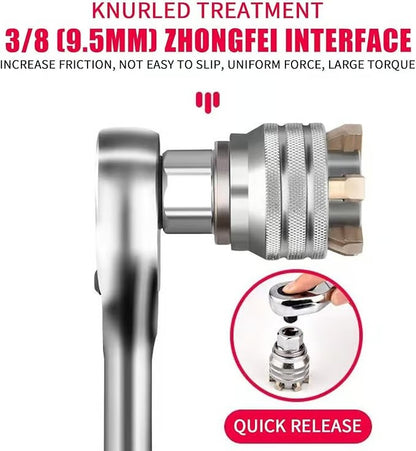 Multi-function Universal Socket Wrench Tool - Universal Maintenance Tool