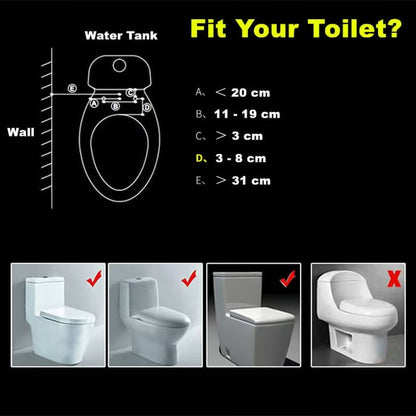 Smart Toilet Flusher(Hot and cold temperatures can be adjusted freely)