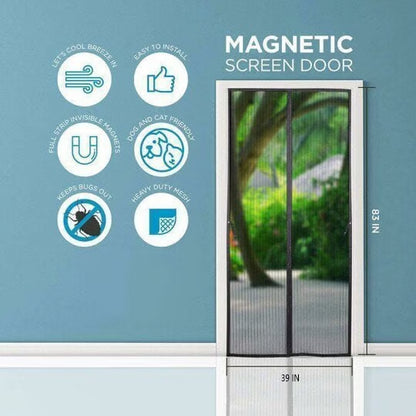 🔥Magnetic Screen Door 2pcs