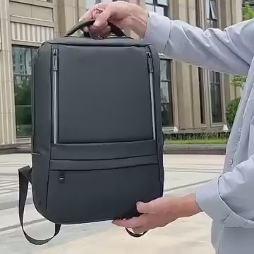 Large Capacity Business Backpack High-end Men's Travel Backpack Expandable Laptop Backpack