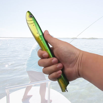 Fish-Shaped Mini Pocket Travel Fishing Pole Set