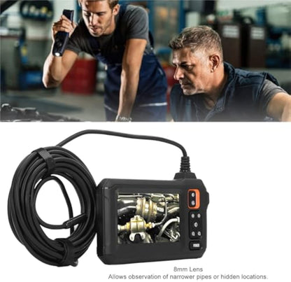 8mm Lens HD Display Screen Industrial Endoscope Inspection Camera