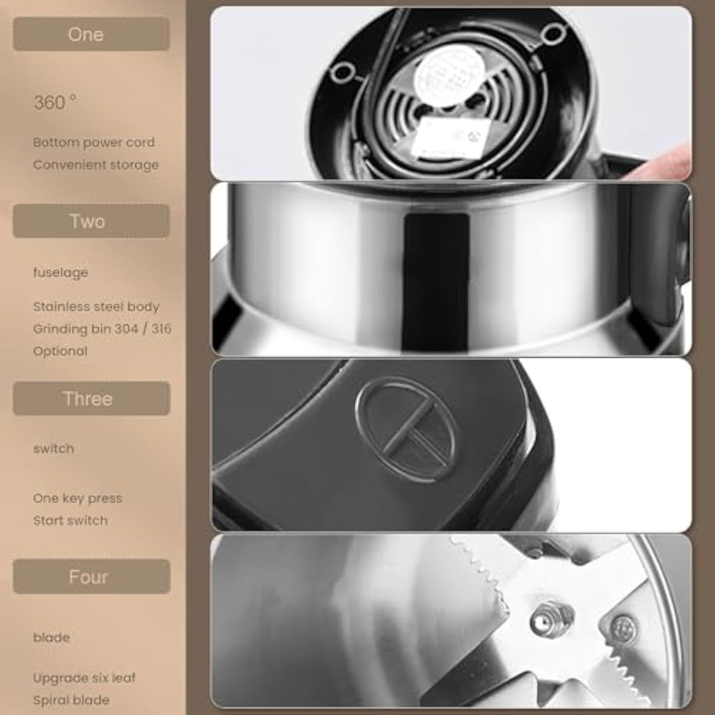 Multifunctional Cereal Grinder